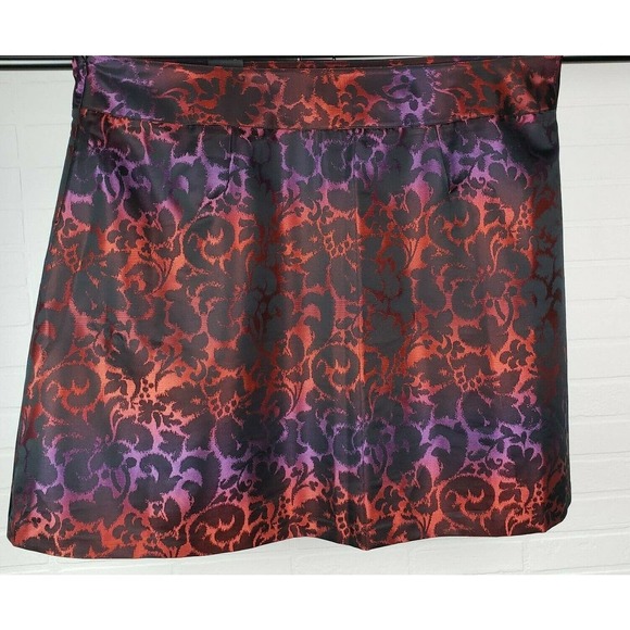 Lane Bryant Skirt Floral Ombre Size 28 Plus Size - Picture 2 of 7